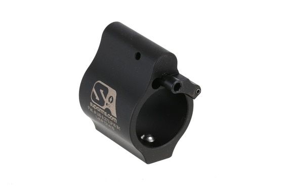 The Superlative Arms gas block features 30 clicks of adjustment